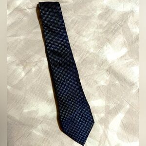 Armani Collezioni Men’s Dark Blue Silk Tie
